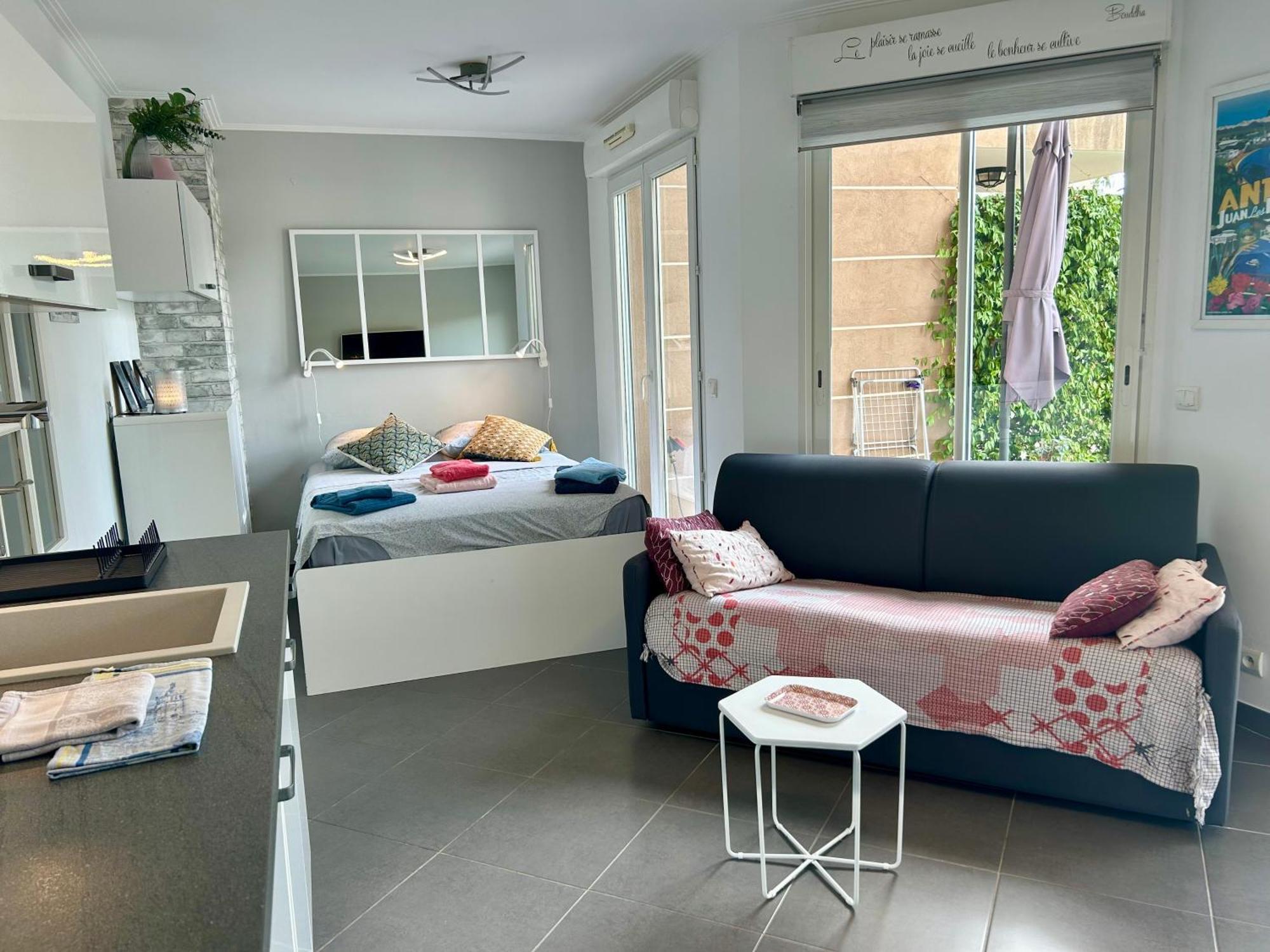 Apartamento Joli Climatise Avec Jardin Dans Avec Piscine *